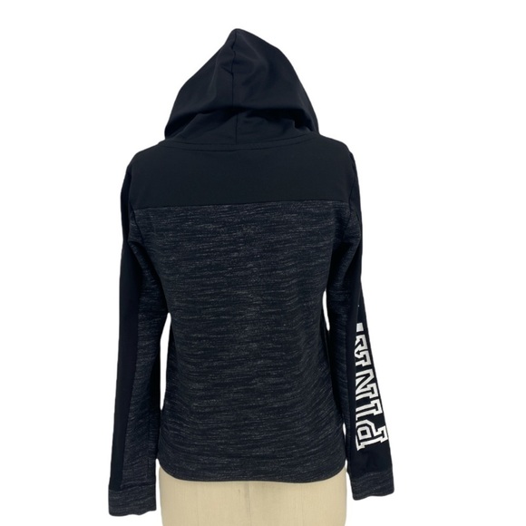 Pink VS Black and mingle gray Graphic Hoodie - Picture 5 of 6